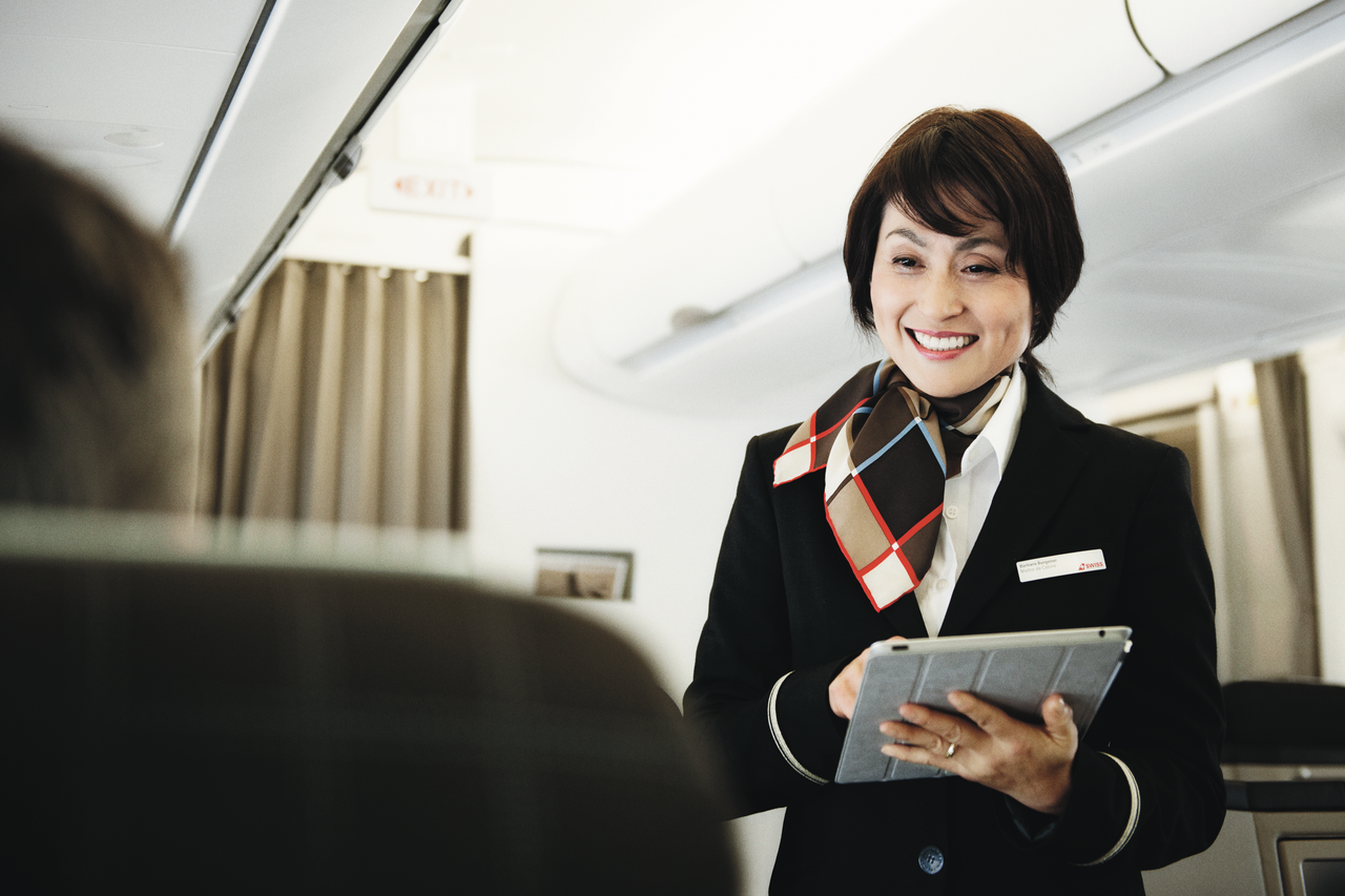 Enhancing the passenger and crew experience through in-flight apps